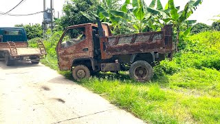 💡 Project to Restore Old Rusty and Broken Hyundai Dump Truck // P1 Disassembling Dump Truck Parts