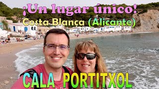 CALA PORTITXOL (Alicante). Una de las playas más bonitas de la Costa Blanca. En Jávea (Xàbia)