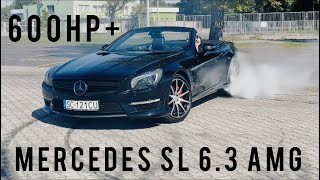 NAJSZYBSZE CABRIO W POZNANIU MERCEDES SL 6.3 AMG