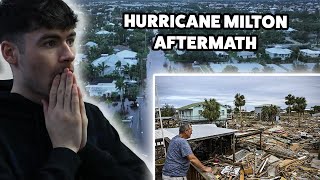 BRITS React to the Impacts and aftermath of Hurricane Milton in Florida