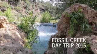 Fossil Creek Day trip