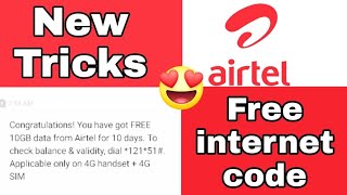 airtel Thanks app free internet tricks | free internet tricks airtel 4g | airtel free data/Internet