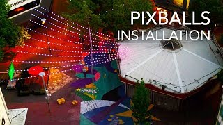 Event Lighting - Pixballs - Customer Installation