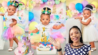 FIRST Birthday Celebration || First Birthday Photoshoot and more in Douala Cameroon 🇨🇲