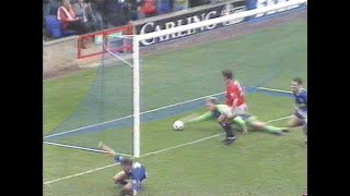 Ipswich Town 3 Manchester United 2, 24 September 1994