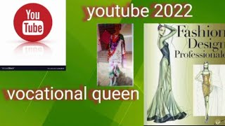 Fashion design online class 2nd@vocationalqueen9838