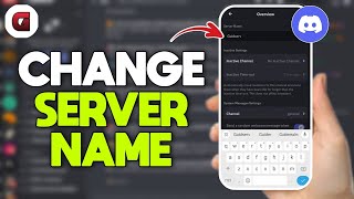 How to Change Discord SERVER NAME on Phone - Tutorial