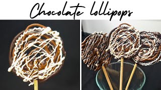 Chocolate Lollipops | Chocolate Dessert | Lollipops Recipe