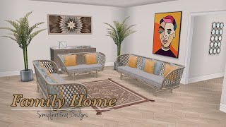 FAMILY HOME | The Sims Freeplay | House Tour | Floor Plans | Simspirational Designs