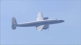 Lockheed Super Constellation demonstration at Paris-Le Bourget Airshow 2013