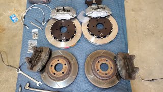 S14 Big Brake Kit -- Core 4 Motorsports -- Wilwood 6 Piston Front Brakes