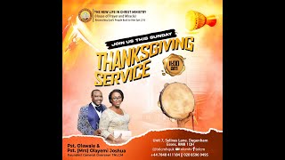 THANKSGIVING  SERVICE || THANKSGIVING TO FREEDOM :  3RD MARCH 2024