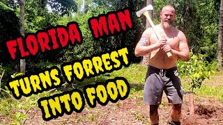 FLORIDA MAN~ IS TRANSFORMING HIS 11 ACRES INTO A FOOD PARADISE! #diy #garden #homestead #family