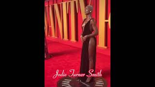 Country fine!!! Jodie Turner Smith wearing Gucci on the Vanity Fair Red Carpet