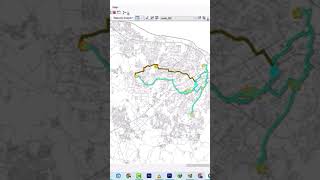 Network analysis-New route #shortpants #arcgistutorial #tutorial #viral #shorts #short