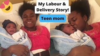 Labour & Delivery Story! | Teen Mom Giving Birth In Ukraine