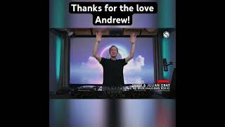 Lots of love on Hausman’s remix of ‘Take Me Back’ 🌿 Here’s a clip of Andrew Rayel dropping it 🙌🏻