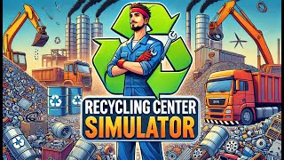 ♻️🚛 ¡VIVE LA VIDA DE UN CHATARRERO! 💸 | Recycling Center Simulator 🏭🔧 GAMEPLAY EN ESPAÑOL