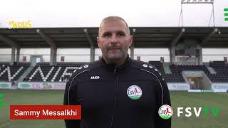 Sammy Messalkhi zum 4:0 Heimsieg des FSV gegen den 1. FC Köln II in der 2. Frauen-Bundesliga