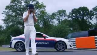 Toyota helps cricket legends Vaughan and McGrath #settlethescore