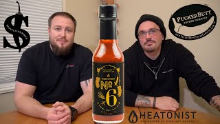 Heatonist No. 6 Hot Sauce By Puckerbutt Pepper Co.| Scovillionaires Hot Sauce Review # 151