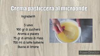 Crema pasticcera senza glutine al microonde + versione con aggiunta di mascarpone e cioccolato