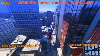 (PS5) Harlem trains out of service| SPIDER-MAN: Miles Morales| Top Rated IGN & PS||4k HD Realistic|