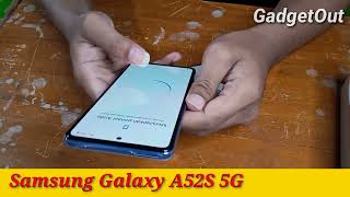 UNBOXING SAMSUNG A52S 5G HP  MENENGAH TERBAIK 2021