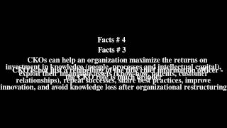 Chief knowledge officer Top # 7 Facts