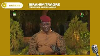 Terrorisme au Burkina Faso : Le pdt Ibrahim Traoré dénonce l'attitude de la Côte d'Ivoire