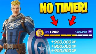 New *NO TIMER* Fortnite XP GLITCH to Level Up Fast in Chapter 5 Season 4! (700k XP)