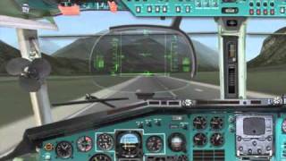 Tu-144 extreme landing at Innsbruck