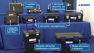 Plecaki, skrzynie narzędziowe oraz walizki narzędziowe do transportu i przechowywania narzędzi