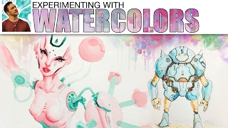 Painting Characters with Watercolors