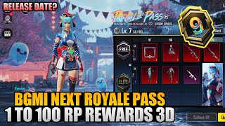 🧿Bgmi A9 ROYAL PASS Is Here | 1 to 100 RP Complete Rewards | Free Upgrade Uzi Skin