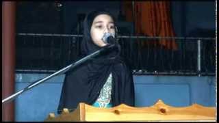 Naat Sherief By: Hafieza Soebhan ..During SMA .Eid Milaad un Nabi Children Presentation