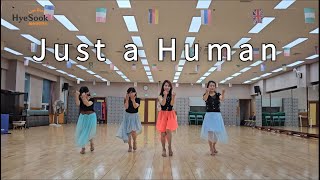 Just a Human Line Dance - Intermediate - Daniel Trepat & Guillaume Richard - May 2024