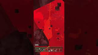 INSANE lava clutch #minecraft  #minecraftbedrock #shorts #clutch