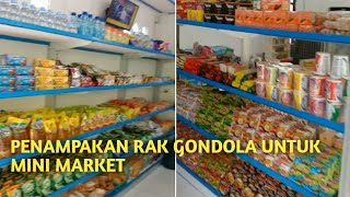 PENAMPAKAN HASIL AKHIR RAK GONDOLA...