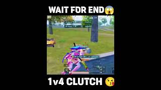 INSTANT DELETE 4 PLAYER 💪 1V4 CLUTCH #shorts #shortvideo #bgmi