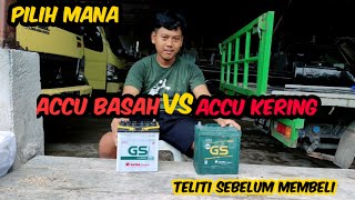 PERBEDAAN ACCU BASAH DAN ACCU KERING|2021|