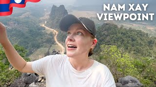 Best Things to do in Vang Vieng? Nam Xay Viewpoint and Morning Market