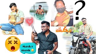 Mask দিদি আর হরিদাস পাল 😲@SMILEY_PUJA