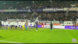 Austria Wien - Rapid (2:0) / 338. Derby / 19.03.23 / Mannschaft & Fans feiern