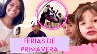 🤩🎉FÉRIAS ESCOLAR DE PRIMAVERA PORTUGAL + BRINCANDO COM AS CRIANÇAS 🇵🇹