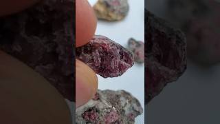 MASSIVE FIND of Corundum RUBY CRYSTALS and PYRITE in Granite NATURE'S GIFTS 4 FREE #nature #crystals