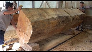 Bosse African wood at the sawmill