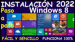 ✅💥Instalar ISO WINDOWS 8 en VMware Workstation Pro 2022 | PASO A PASO EN MAQUINA VIRTUAL ESPAÑOL