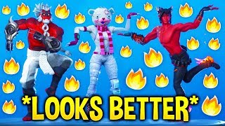 Fortnite Dances & Emotes Looks Better With These Skins..! (LEAKED SKINS)