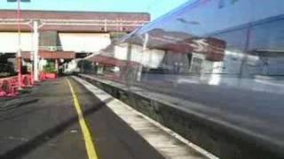 Virgin Pendolino passing Birmingham International